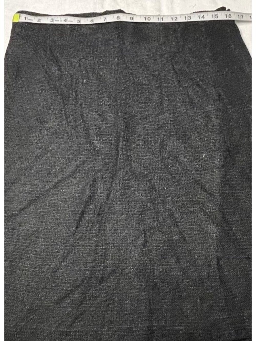 Linda Ballard/Tracy Womens Black Below Knee Skirt Side Zipper Rayon Size 14